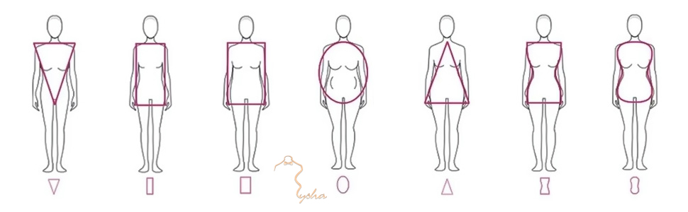 بررسی انواع اندام زنانه و تیپ و استایل مناسب هریک